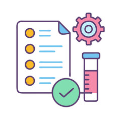  Dynamic Testing Flat Icon