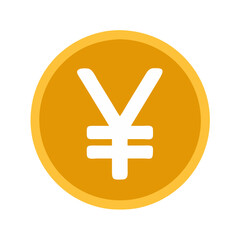  Creative Yen Sign Flat Icon