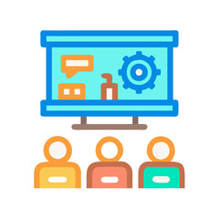  Creative Workshop Flat Icon