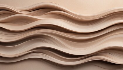 Obraz premium Flowing paper textures studio setting high-quality image minimalistic environment close-up view abstract concept for creative design