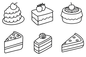 Delicious sliced cake for the ultimate dessert treat