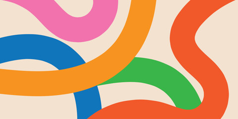 abstract background with color lines