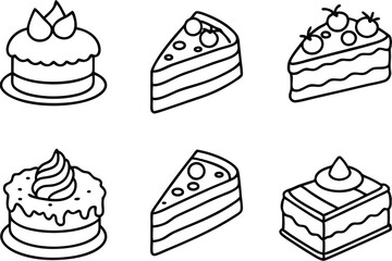 Delicious sliced cake with a hint of lemon