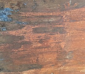 Texture or background, backdrop for banner. Surface texture of a rusty metal sheet. 