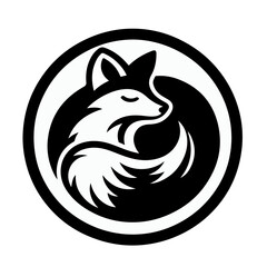 Minimalist Fox Logo Design