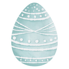 Ester eggs rabbit and chicken  element stickers watercolor