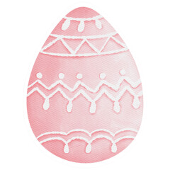 Ester eggs rabbit and chicken  element stickers watercolor