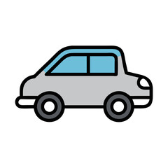 Side View Car Icon Design