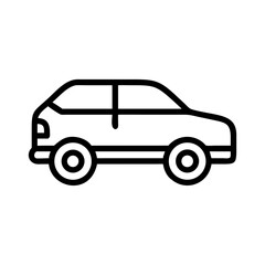 Side View Car Icon Design