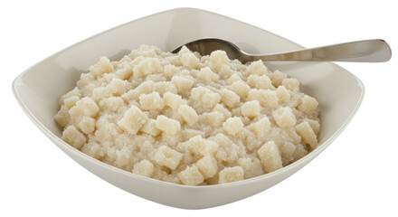 Isolated Bowl of Tapioca Pearls