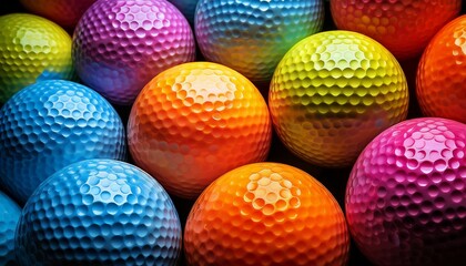 colorful balls background