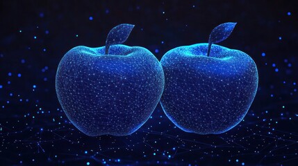 Digital Apples on a Dark Network