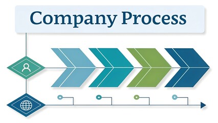 business infographics template timeline