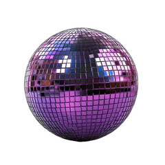 Obraz premium Purple Disco Ball Party Nightclub Lights Celebration,
