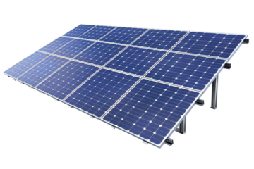 Elevating Solar Efficiency: Smart Solar Panels Integration Isolated On Transparent Background