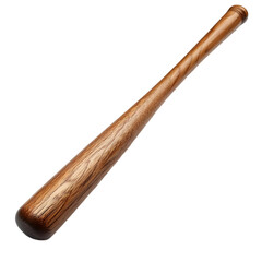 Wooden Baseball Bat  Sport Equipment  Game Item  Wooden Stick  Brown Wood  Sports Tool  At