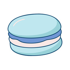 macaron icon, macaron vector illustration-simple illustration of macaron, perfect for macaron logos and icons