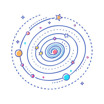 Milky Way Icon