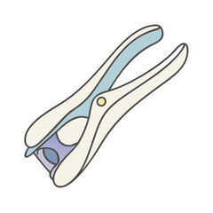 nail clippers icon, nail clippers vector illustration-simple illustration of nail clippers, perfect for nail clippers logos and icons