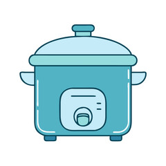 slow cooker icon, slow cooker vector illustration-simple illustration of slow cooker, perfect for slow cooker logos and icons