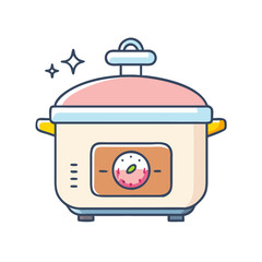 slow cooker icon, slow cooker vector illustration-simple illustration of slow cooker, perfect for slow cooker logos and icons