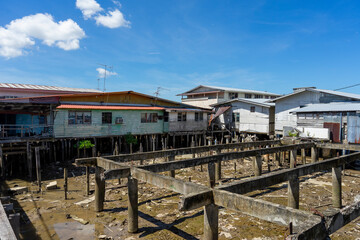 In Brunei, there is a village of floating houses called Kampong Ayer.