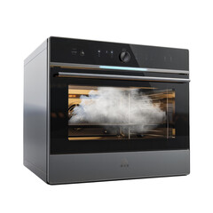 The Power of Steam: Innovative Oven Technology Isolated On Transparent Background