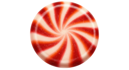Isolated Peppermint Candy