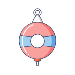 buoy icon, buoy vector illustration-simple illustration of buoy, perfect for buoy logos and icons