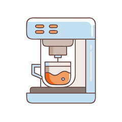 coffee maker icon, coffee maker vector illustration-simple illustration of coffee maker, perfect for coffee maker logos and icons