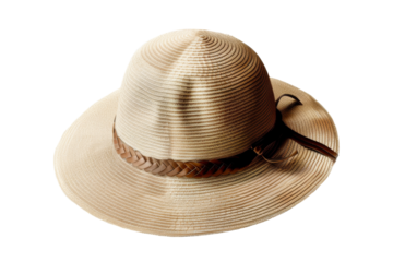 Stylish Sun Shields: Sun Hats Alone Isolated On Transparent Background