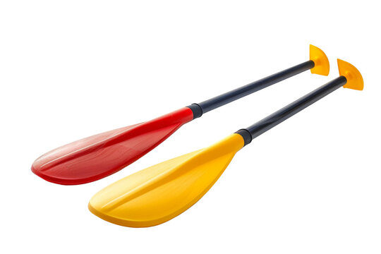 Enhancing Aquatic Skills: Isolated Swim Training Paddles Isolated On Transparent Background