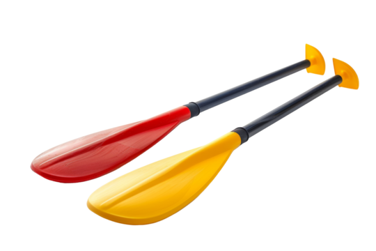 Enhancing Aquatic Skills: Isolated Swim Training Paddles Isolated On Transparent Background