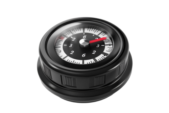 Authentic Snapshot: Isolated Task Timers Isolated On Transparent Background