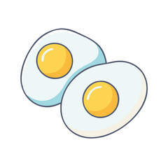 eggs icon, eggs vector illustration-simple illustration of eggs, perfect for eggs logos and icons