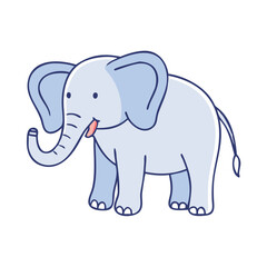elephant icon, elephant vector illustration-simple illustration of elephant, perfect for elephant logos and icons