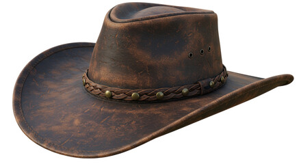 Isolated Cowboy Hat
