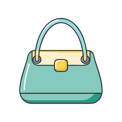 handbag icon, handbag vector illustration-simple illustration of handbag, perfect for handbag logos and icons