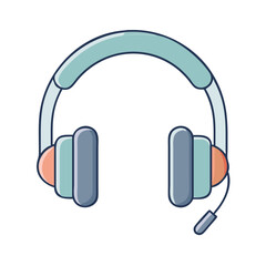 headphones icon, headphones vector illustration-simple illustration of headphones, perfect for headphones logos and icons