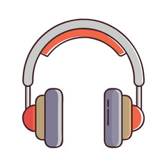 headphones icon, headphones vector illustration-simple illustration of headphones, perfect for headphones logos and icons