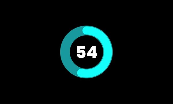 Abstract Progress Bar line loading animation loading bar in retro style 4k video animation.