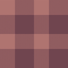 Highland brownish pink Tartan patterns fabric texture. Elegant Autumn purplish brown Seamless Tartan