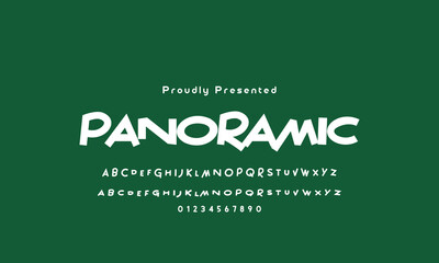 Playful style font design, childish alphabet letters and numbers vector illu thick funny font for headlines, funny text shirts, childish hood logo, quotes, and birthday headlines. 