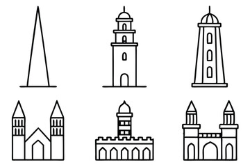 Modern Tower Vector Design