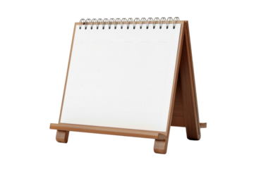 Witnessing Productivity: Whiteboard Calendars Isolated On Transparent Background