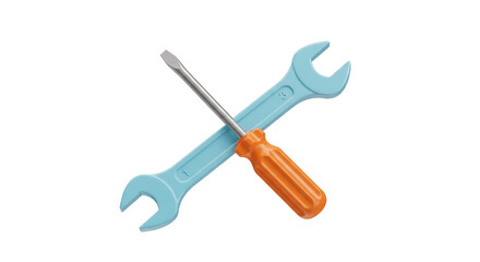 Isolated Screwdriver and Wrench