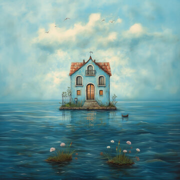 빈티지집 수채화