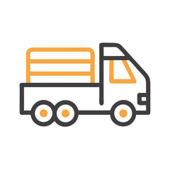 Cargo Truck Icon Design