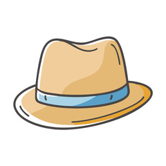 fedoras icon, fedoras vector illustration-simple illustration of fedoras, perfect for fedoras logos and icons