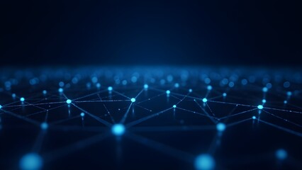 Obraz premium Abstract Digital Network Background